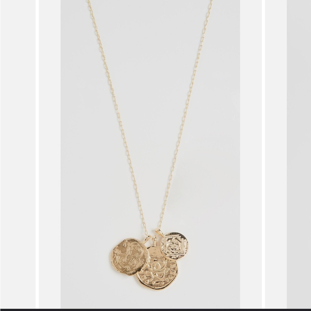 Three pendant gorjana necklace